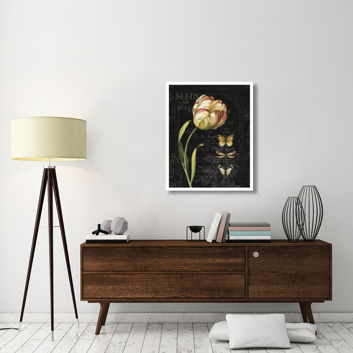 Mothers Treasures IV Dark -Paper Art-30&quotx37"