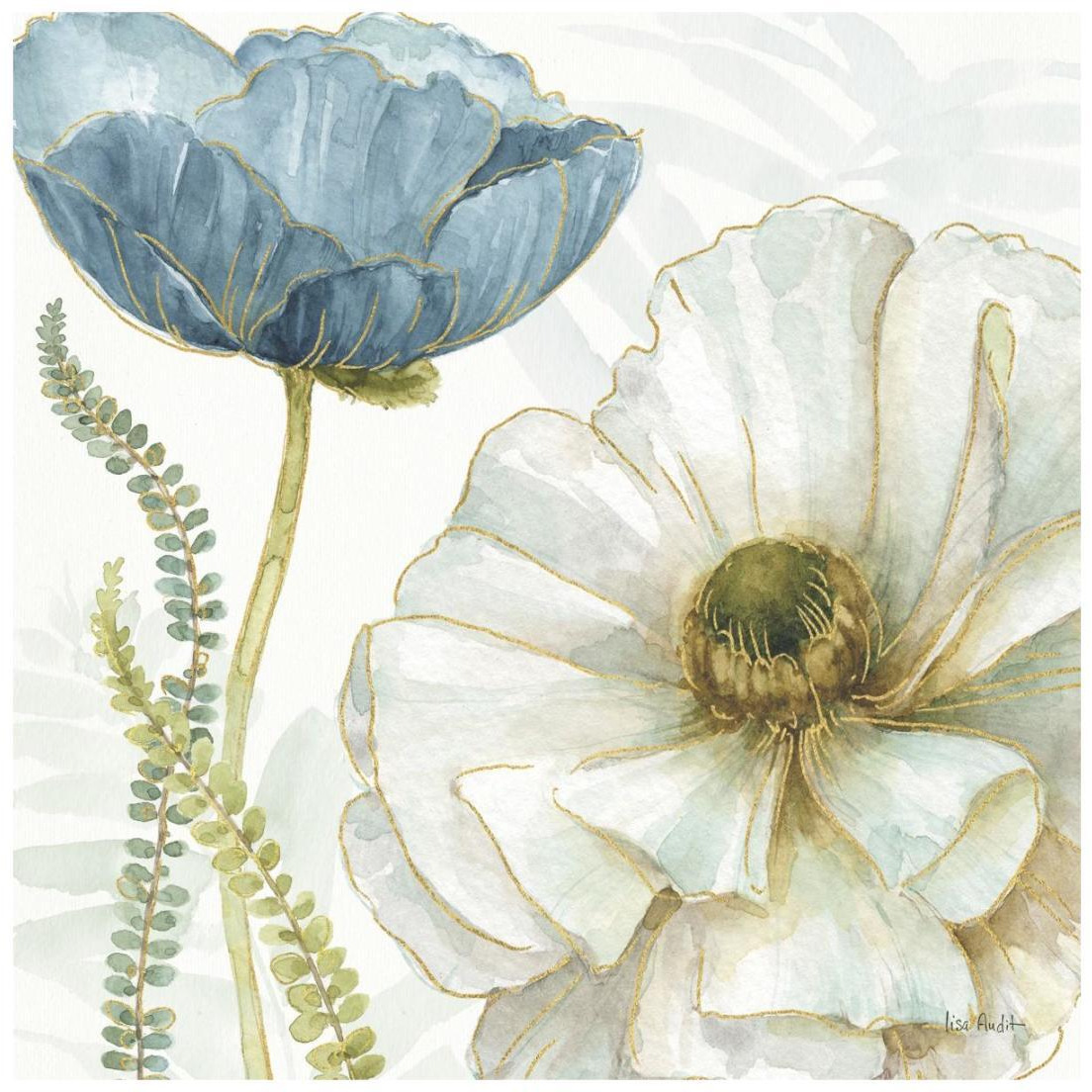 My Greenhouse Flowers III -Paper Art-20&quotx20"