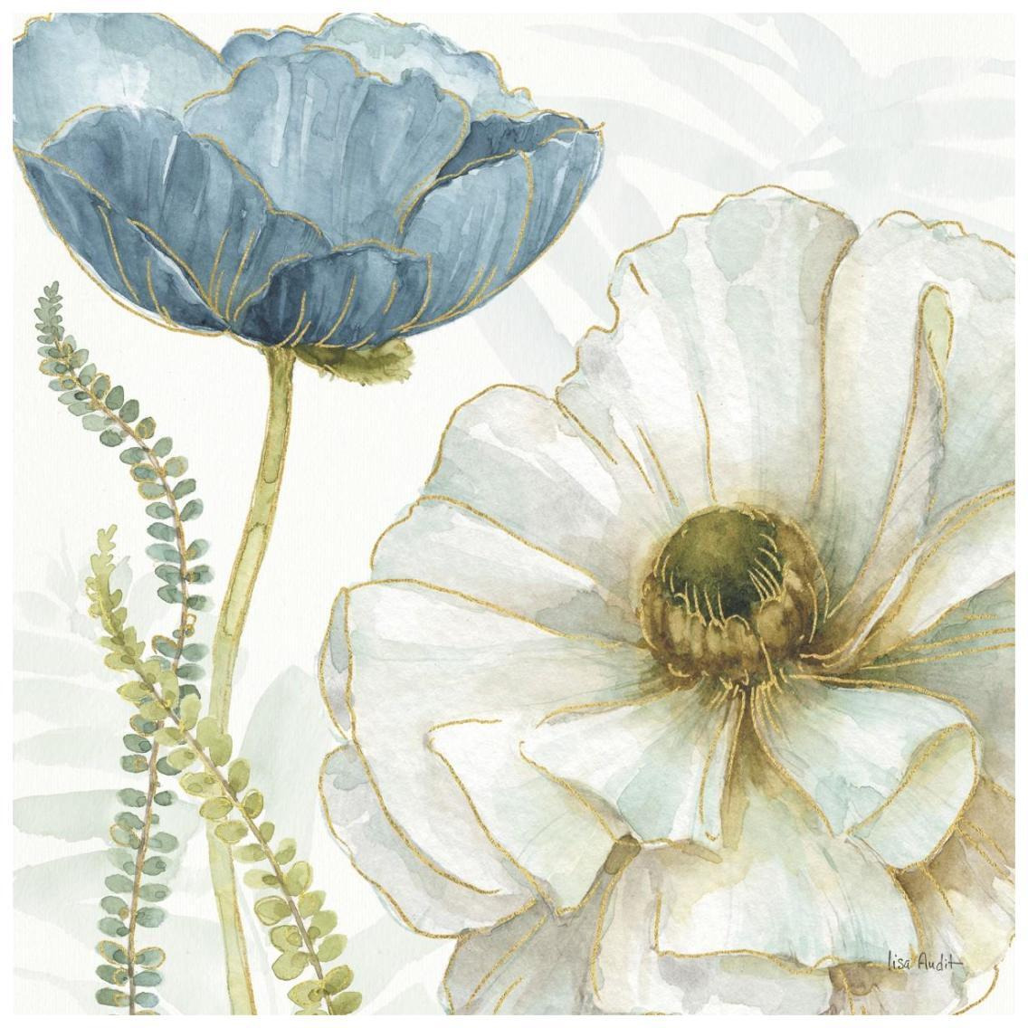 My Greenhouse Flowers III -Paper Art-26&quotx26"