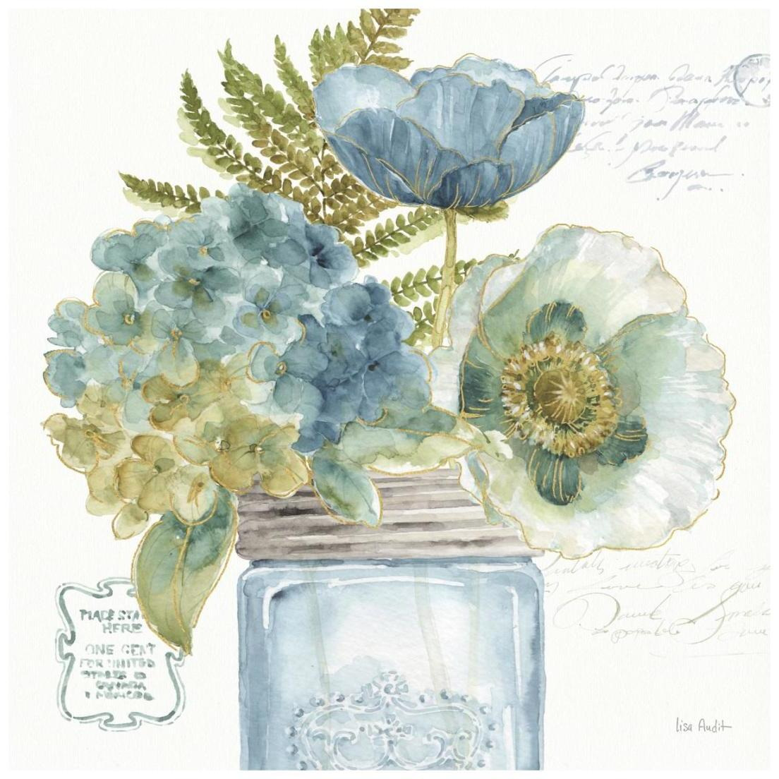 My Greenhouse Bouquet III -Paper Art-20&quotx20"
