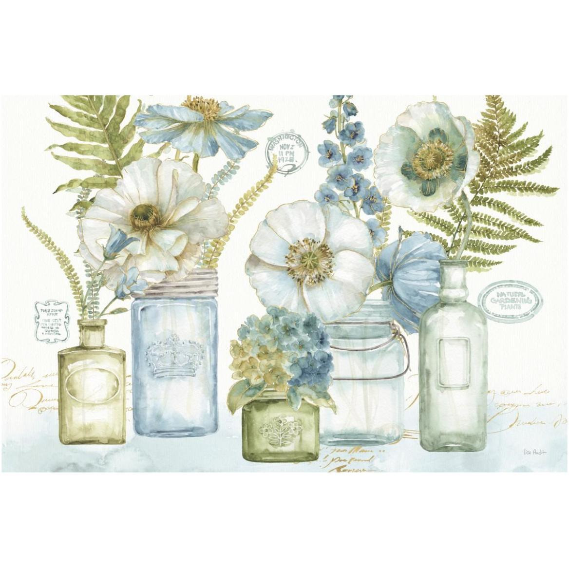 My Greenhouse Bouquet I -Paper Art-62&quotx42"