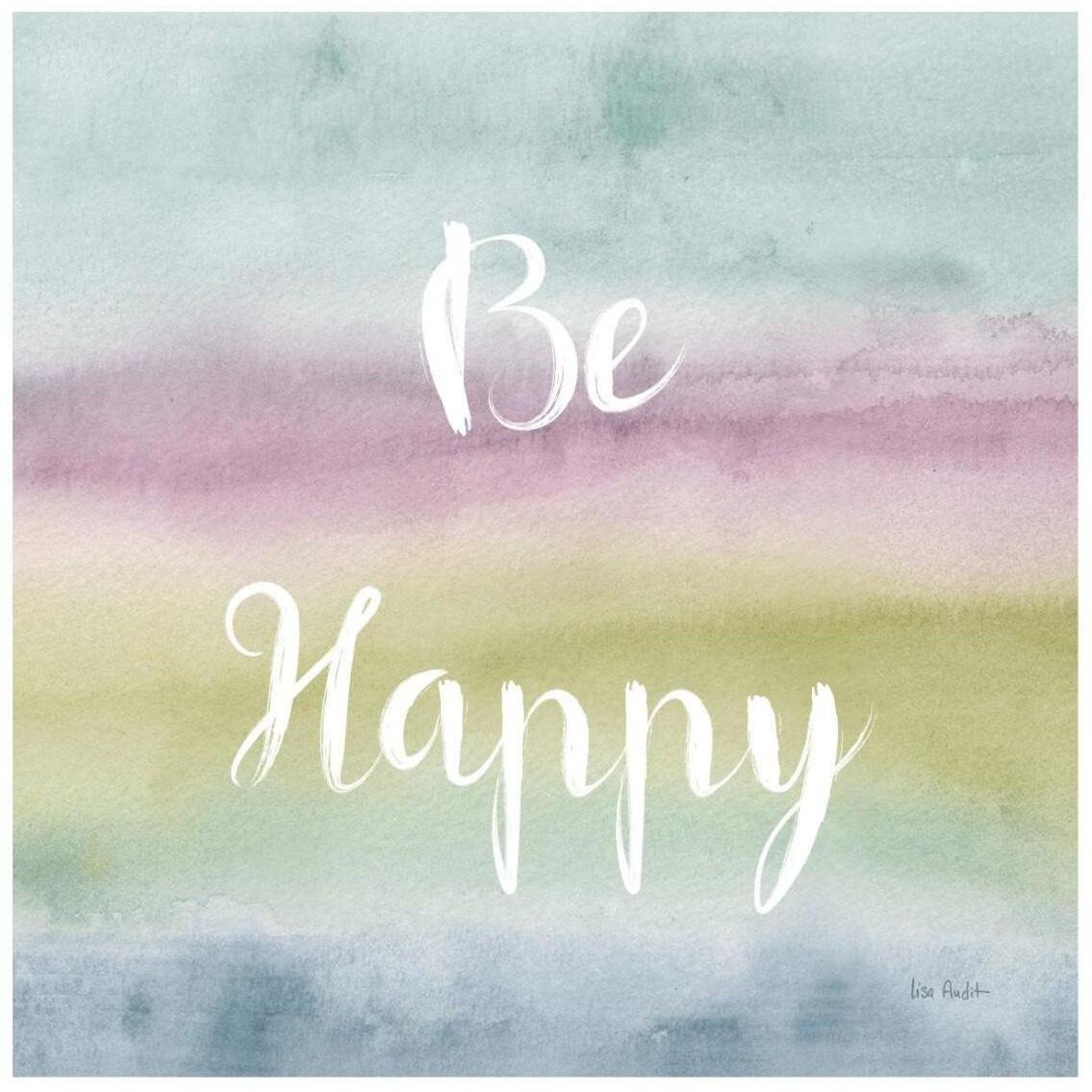 Rainbow Seeds Painted Pattern XIV Cool Happy -Paper Art-26&quotx26"