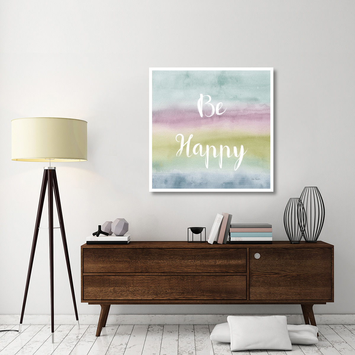 Rainbow Seeds Painted Pattern XIV Cool Happy -Paper Art-42&quotx42"