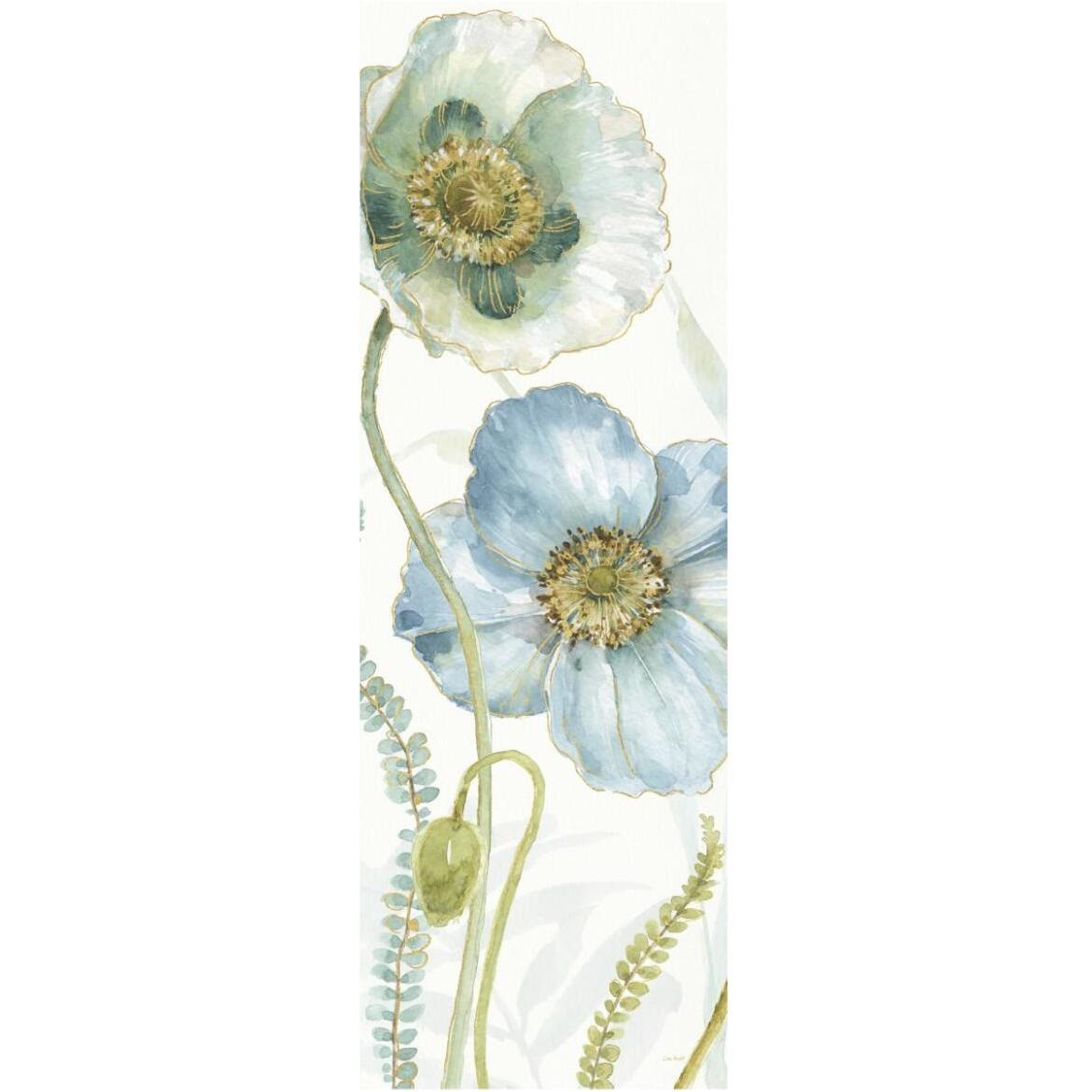 My Greenhouse Flowers IX Crop -Paper Art-26&quotx74"