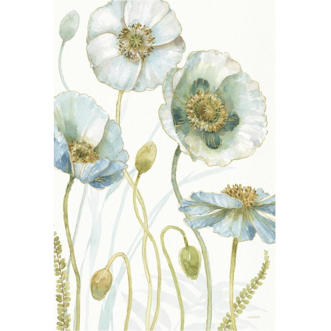 My Greenhouse Flowers VII Crop -Paper Art-26&quotx38"