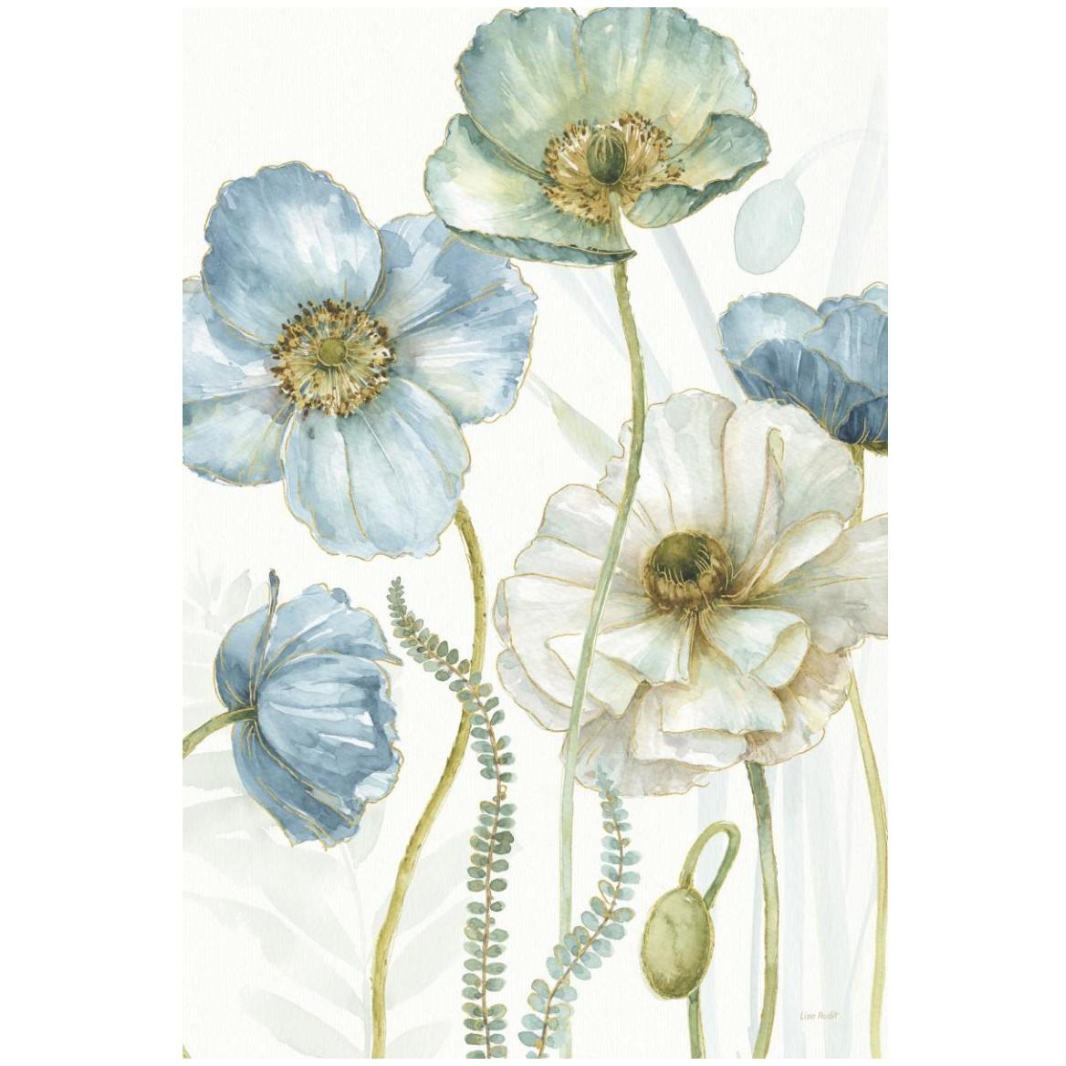My Greenhouse Flowers VI Crop -Paper Art-34&quotx50"