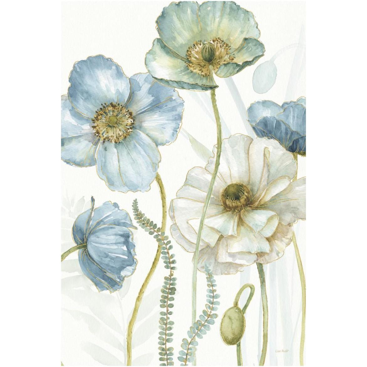 My Greenhouse Flowers VI Crop -Paper Art-42&quotx62"