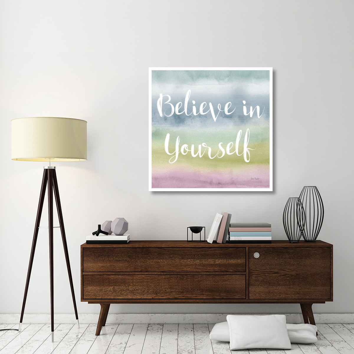 Rainbow Seeds Painted Pattern XIV Cool Believe -Paper Art-42&quotx42"