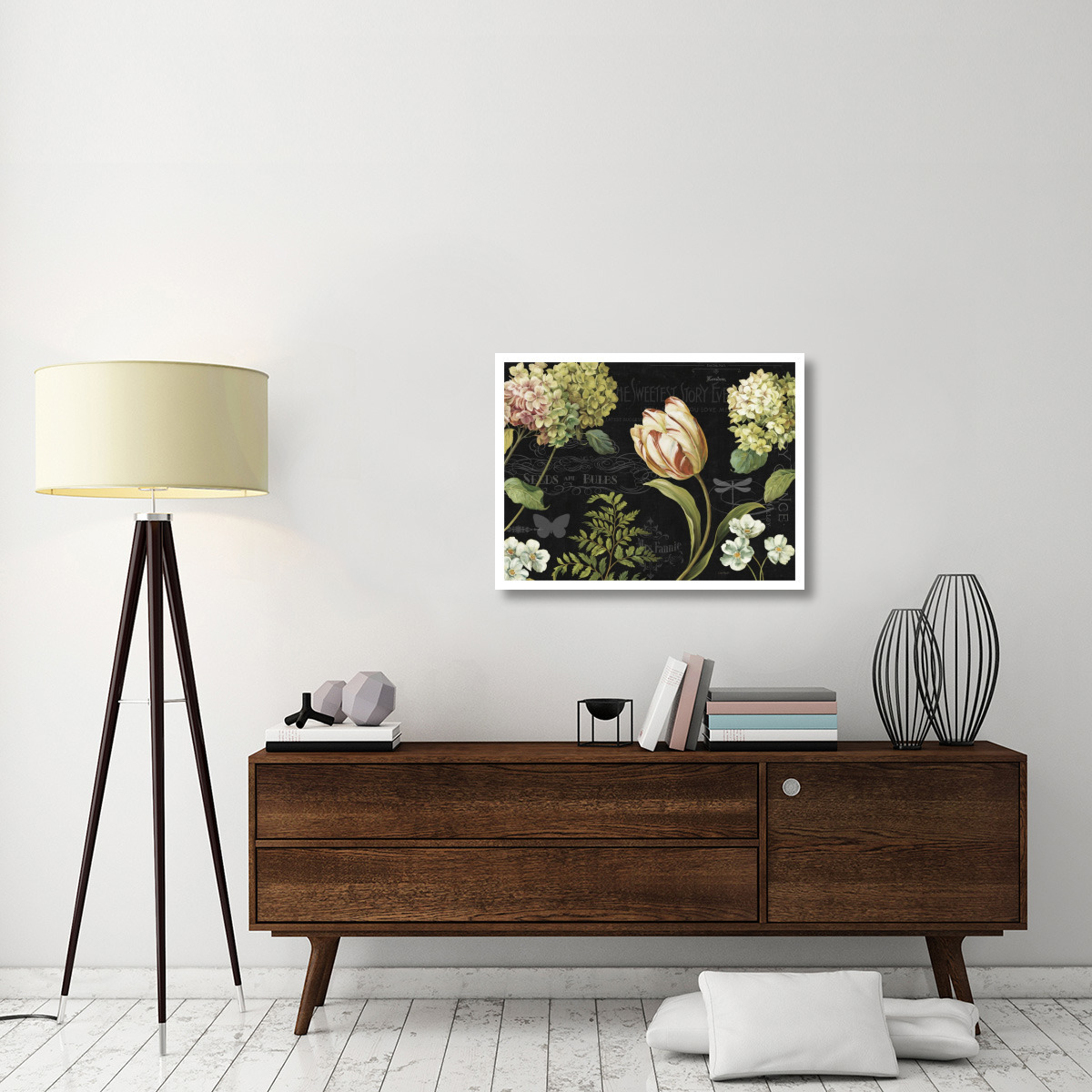 Mothers Treasures III Dark -Paper Art-34&quotx26"