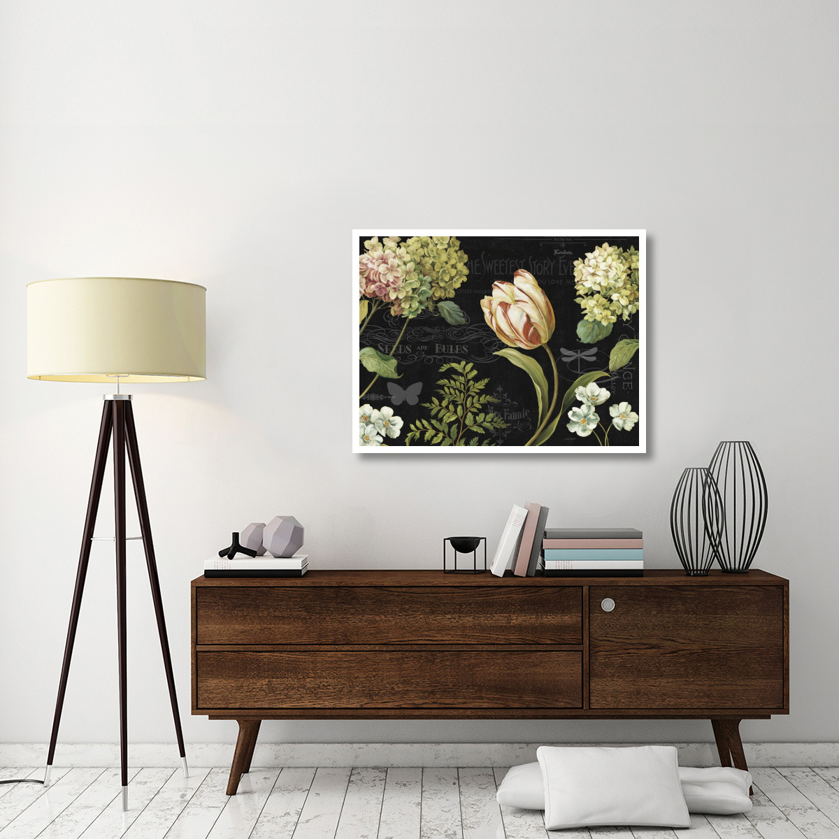 Mothers Treasures III Dark -Paper Art-42&quotx32"