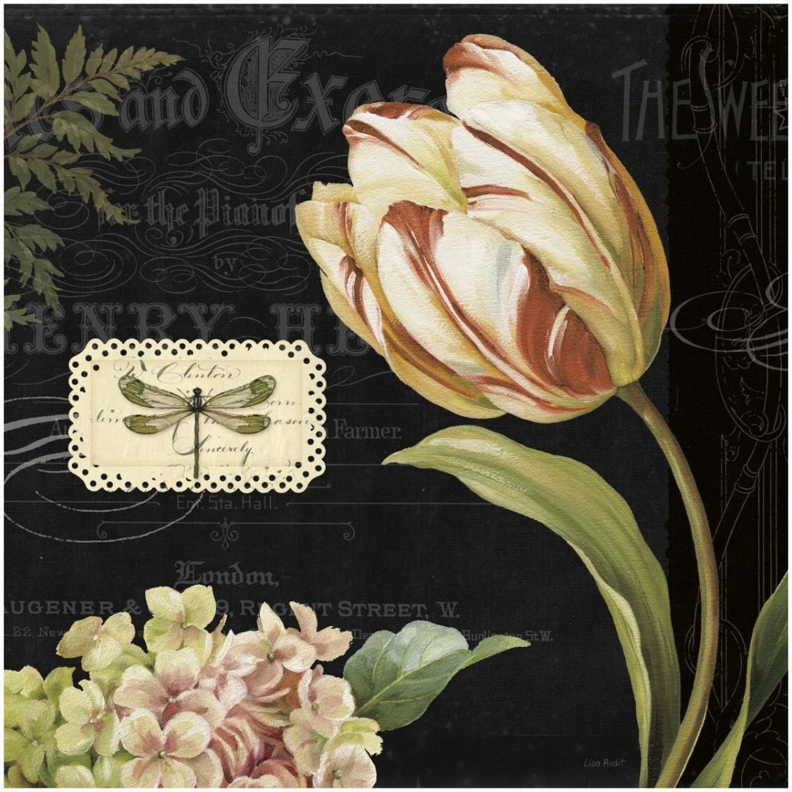 Mothers Treasures II Dark -Paper Art-32&quotx32"