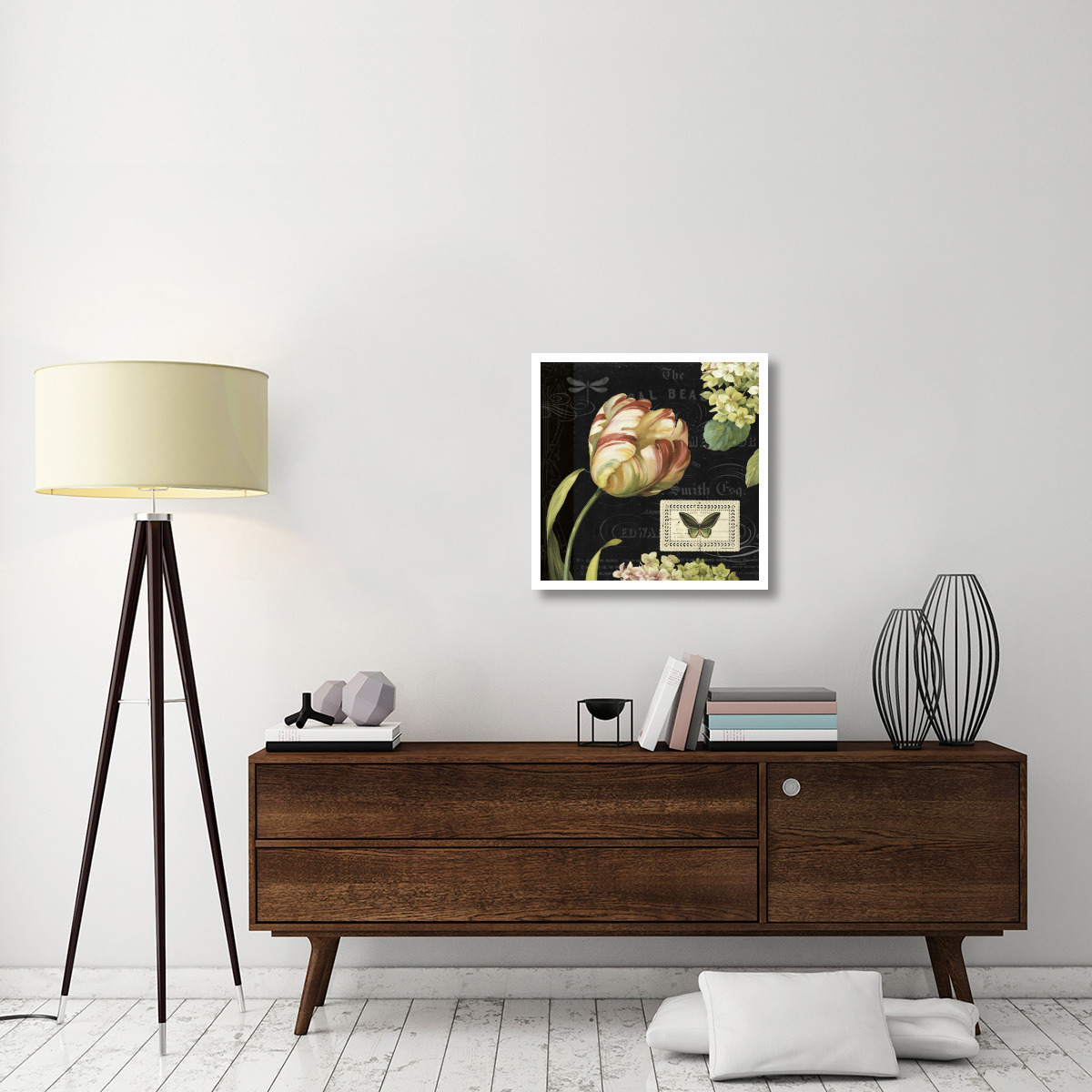 Mothers Treasures I Dark -Paper Art-26&quotx26"