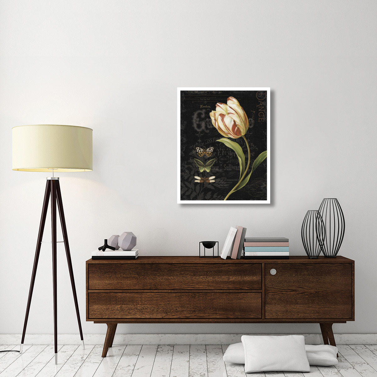 Mothers Treasures V Dark -Paper Art-30&quotx37"