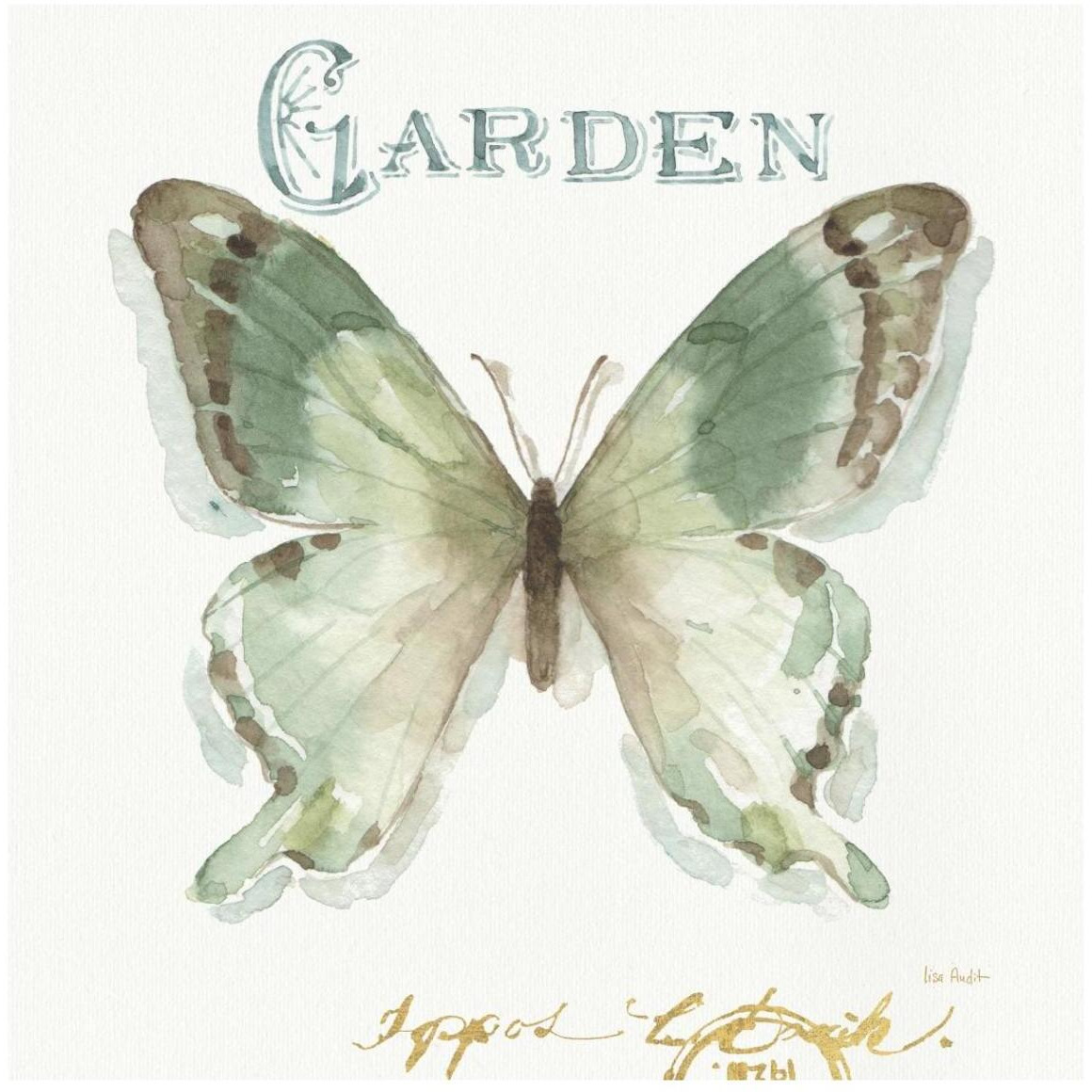 My Greenhouse Butterflies III -Paper Art-42&quotx42"