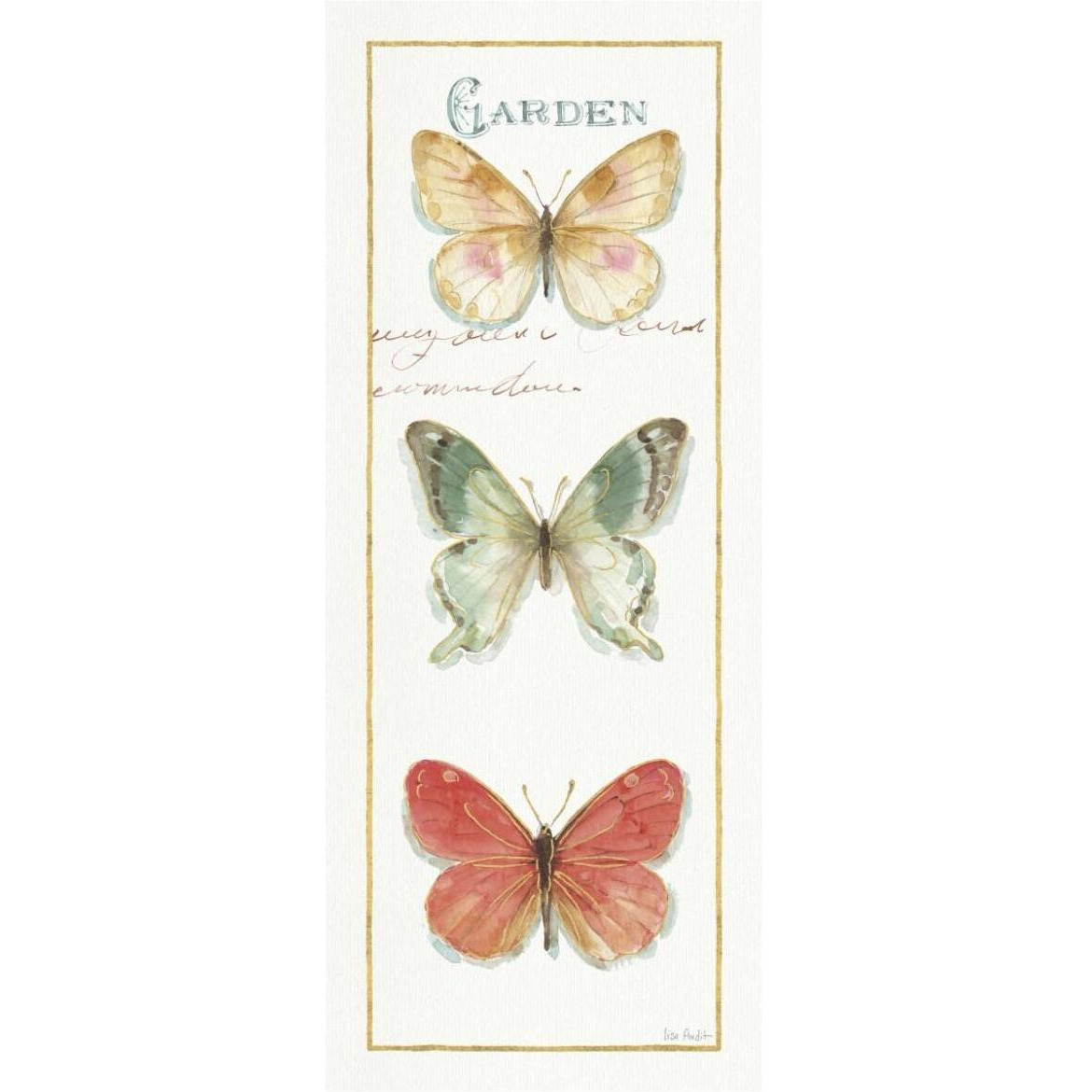 Rainbow Seeds Butterflies II -Paper Art-32&quotx77"