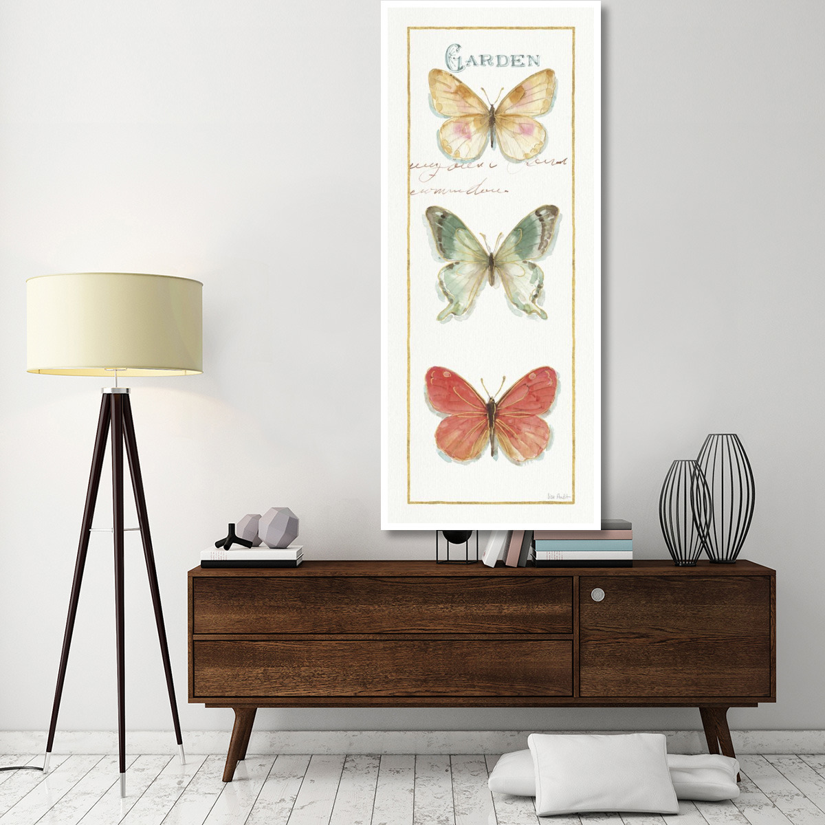 Rainbow Seeds Butterflies II -Paper Art-32&quotx77"