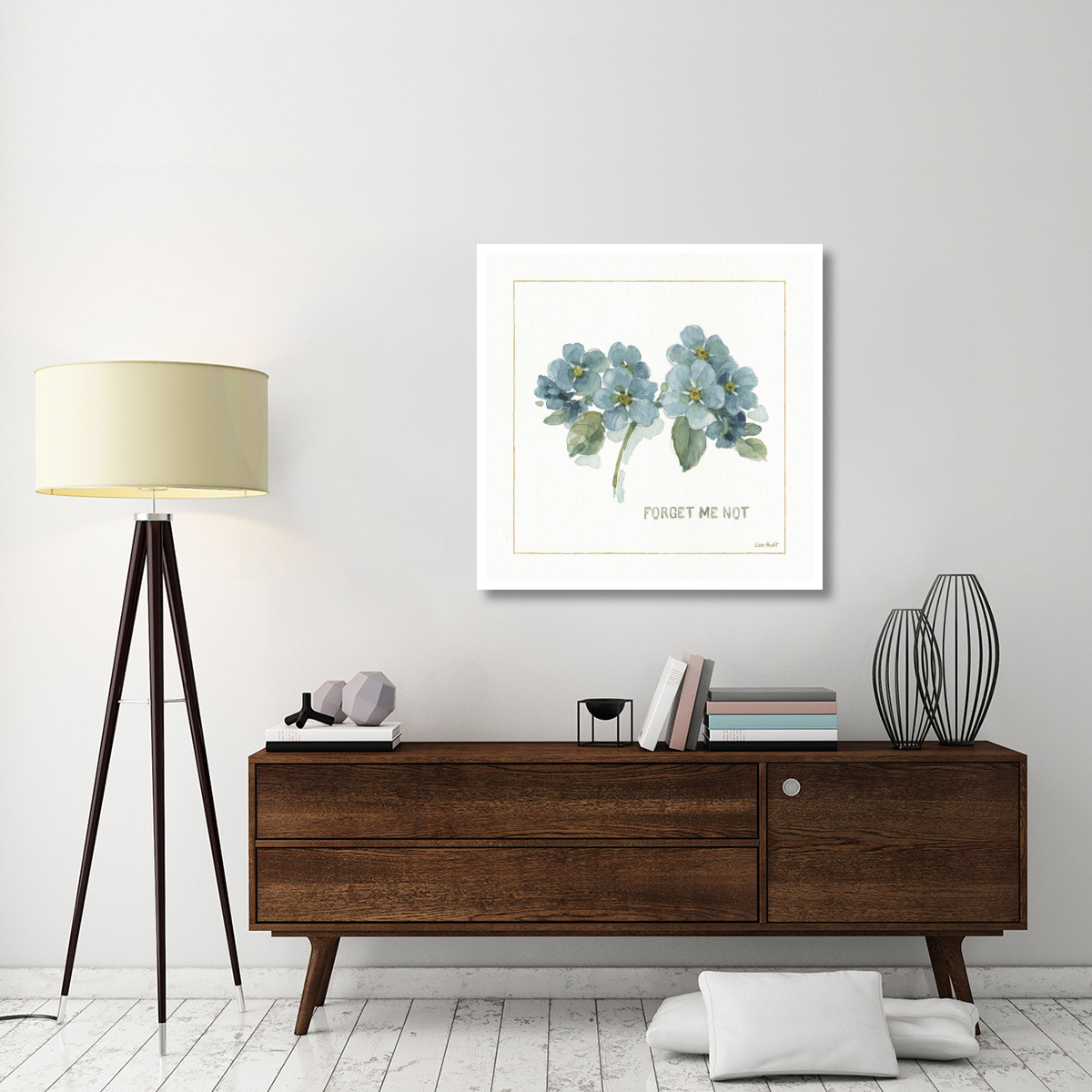My Greenhouse Forget Me Not -Paper Art-38&quotx38"