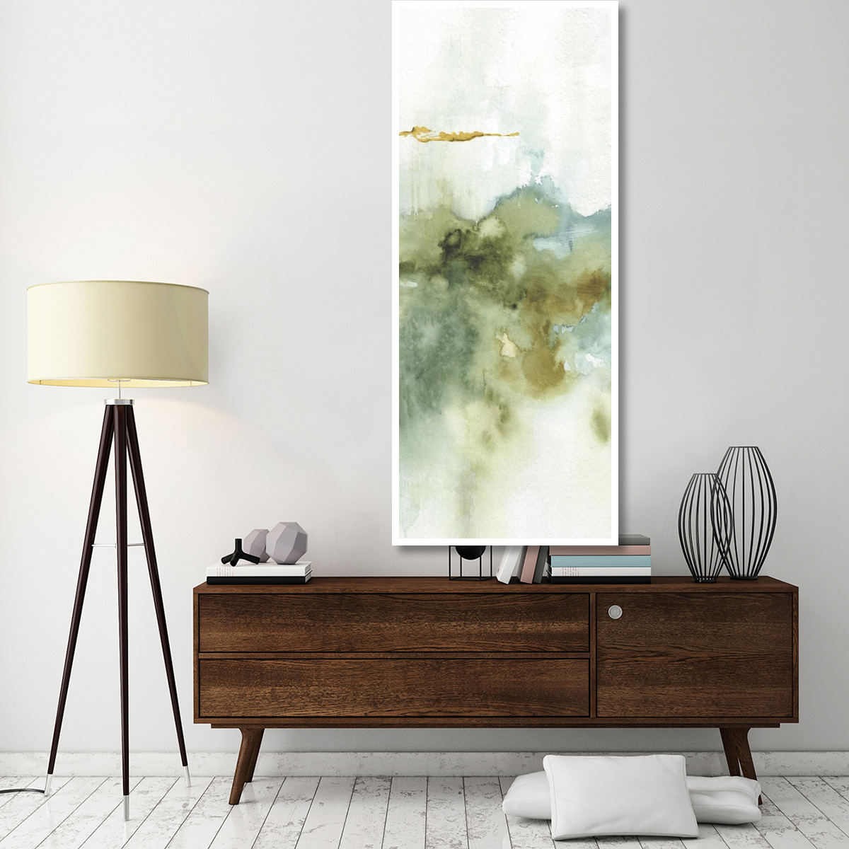 My Greenhouse Abstract V -Paper Art-32&quotx77"