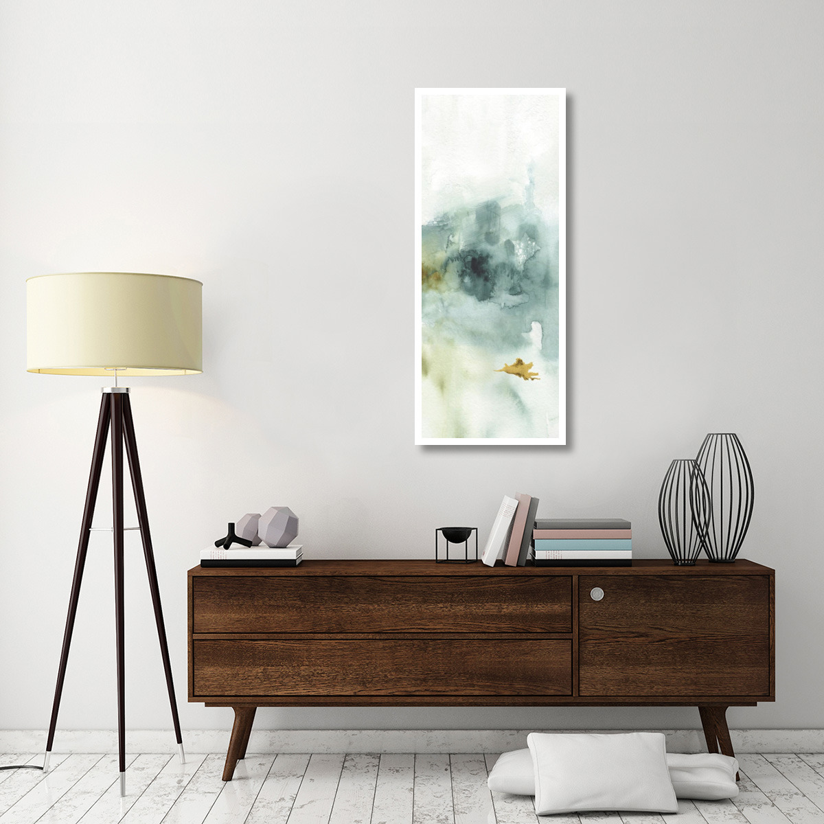 My Greenhouse Abstract VI -Paper Art-22&quotx52"