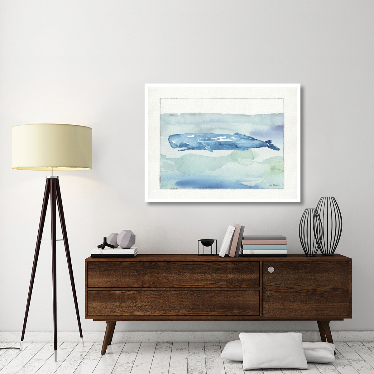 Sea Life V -Paper Art-50&quotx38"