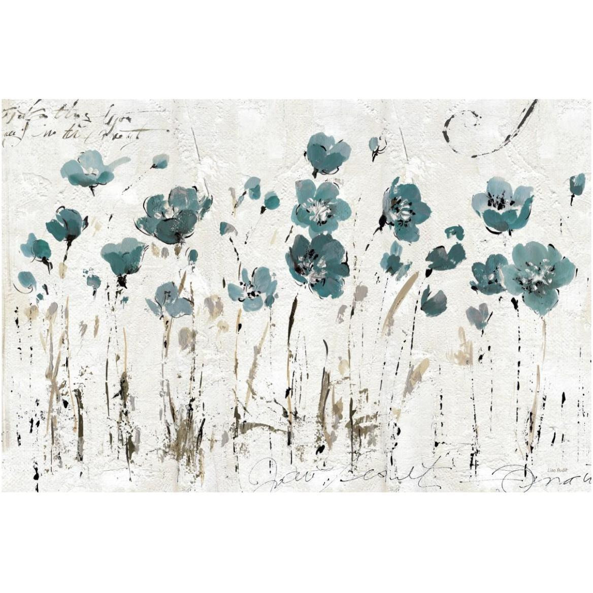 Abstract Balance VI Blue -Paper Art-62&quotx42"
