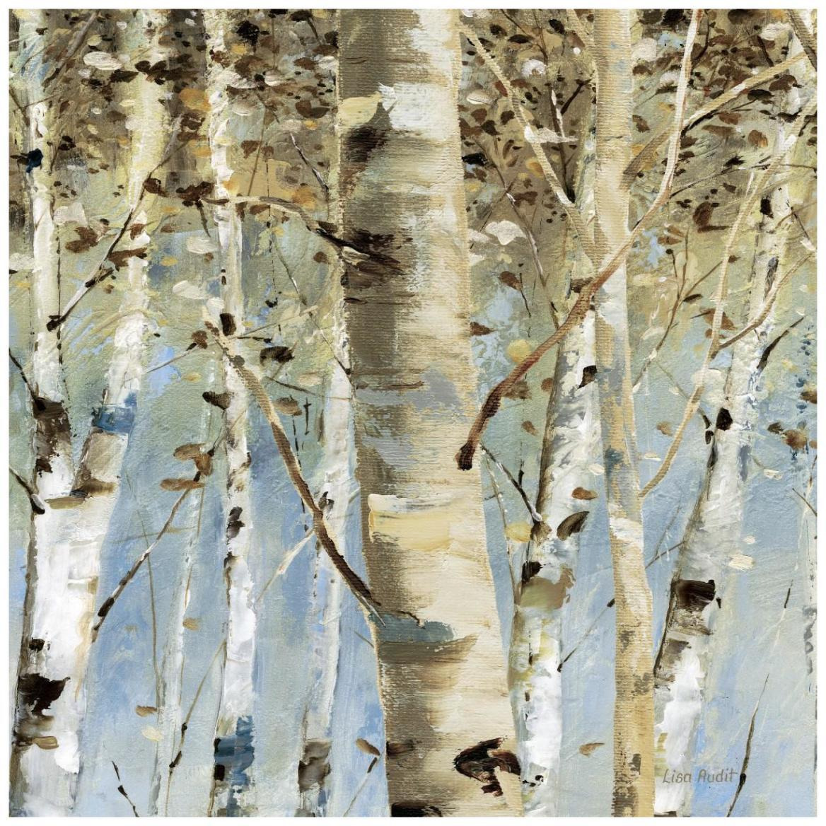 White Forest III -Paper Art-42&quotx42"