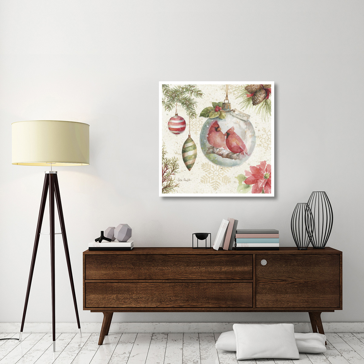 Woodland Holiday V -Paper Art-38&quotx38"