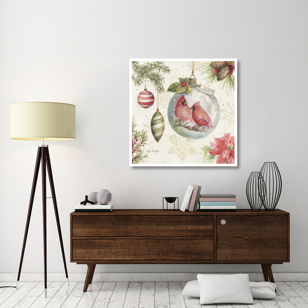 Woodland Holiday V -Paper Art-42&quotx42"