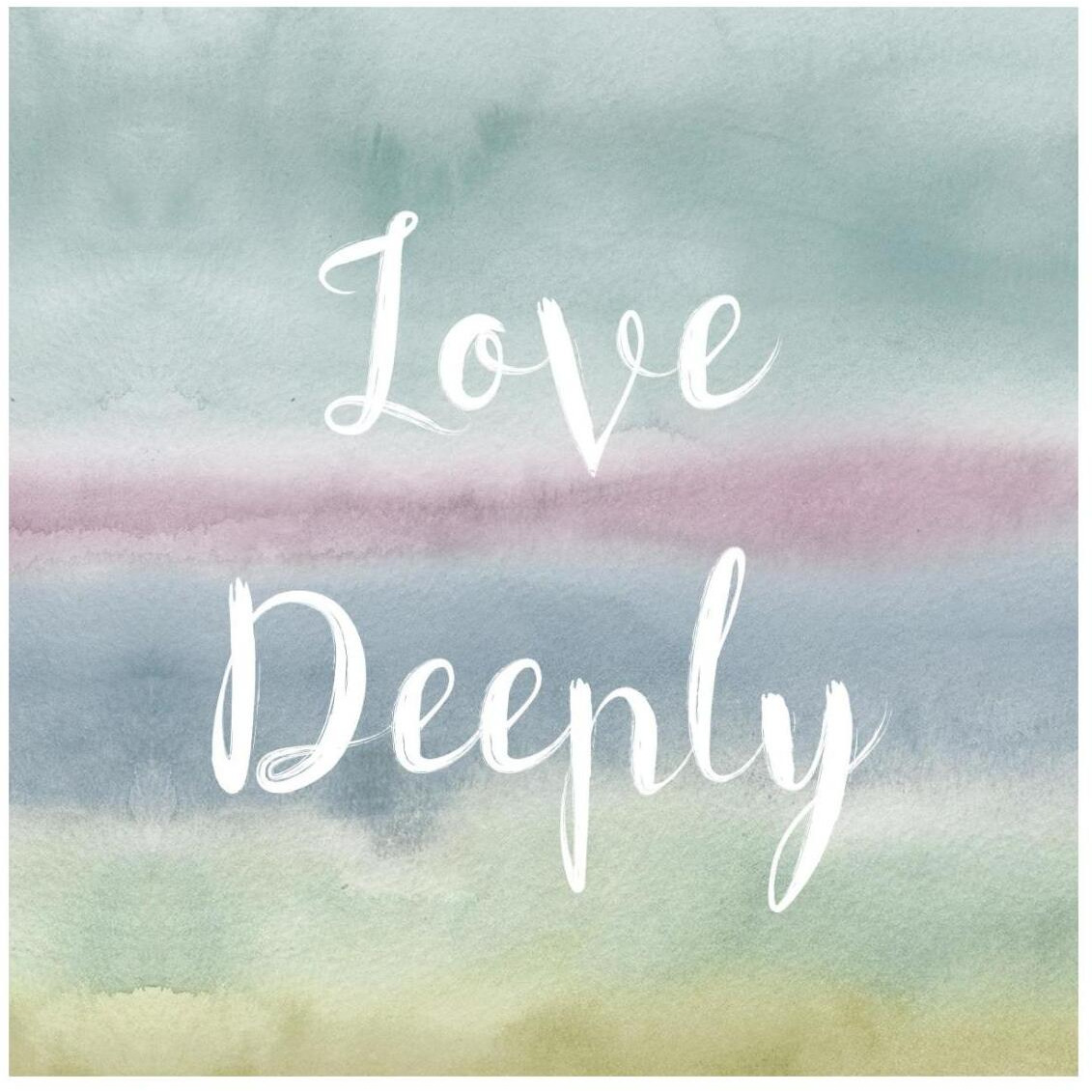 Rainbow Seeds Painted Pattern XIV Cool Love -Paper Art-26&quotx26"