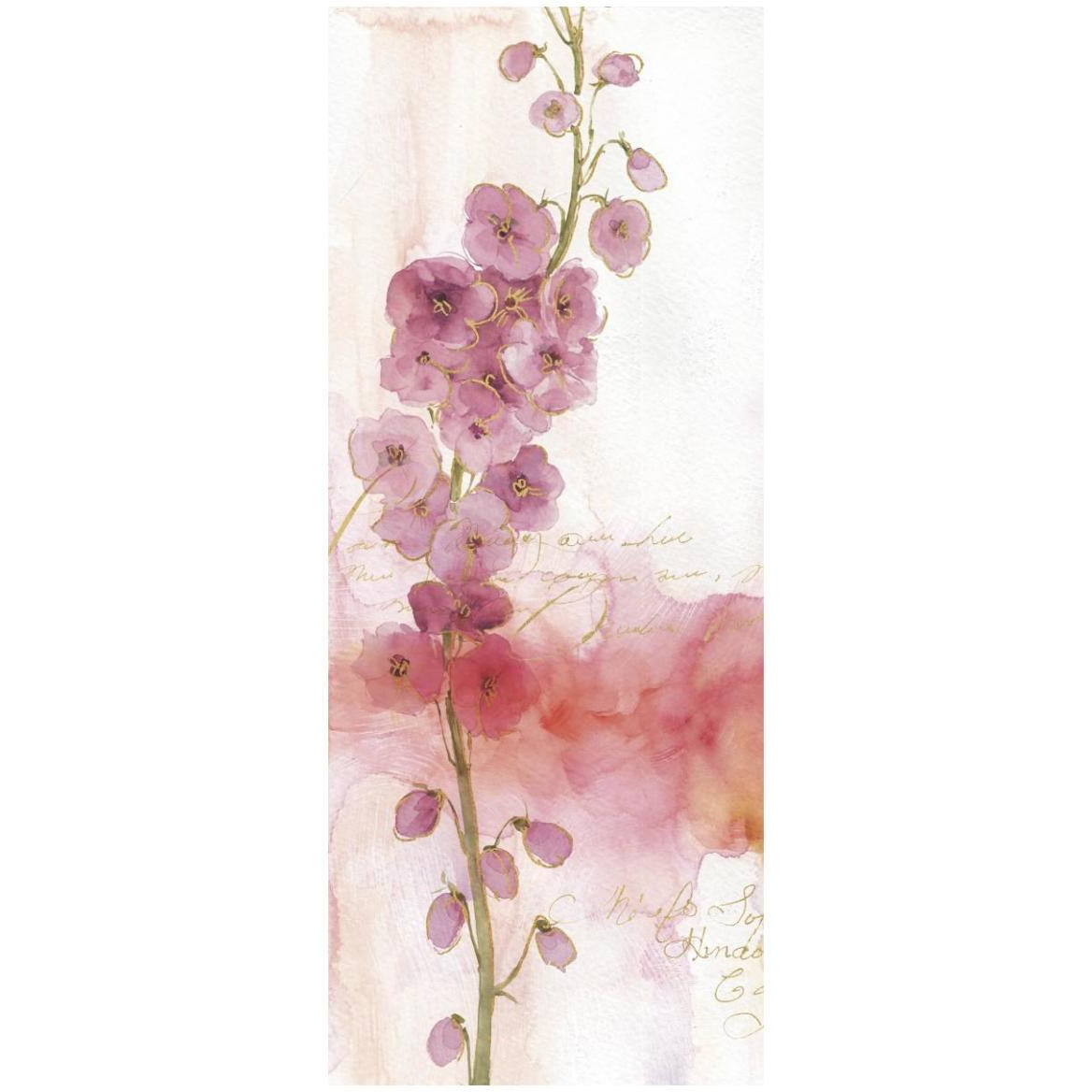Rainbow Seeds Absract Floral I -Paper Art-22&quotx52"