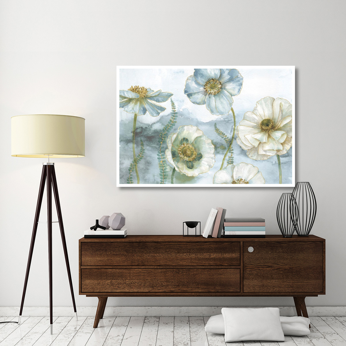 My Greenhouse Flowers X -Paper Art-62&quotx42"