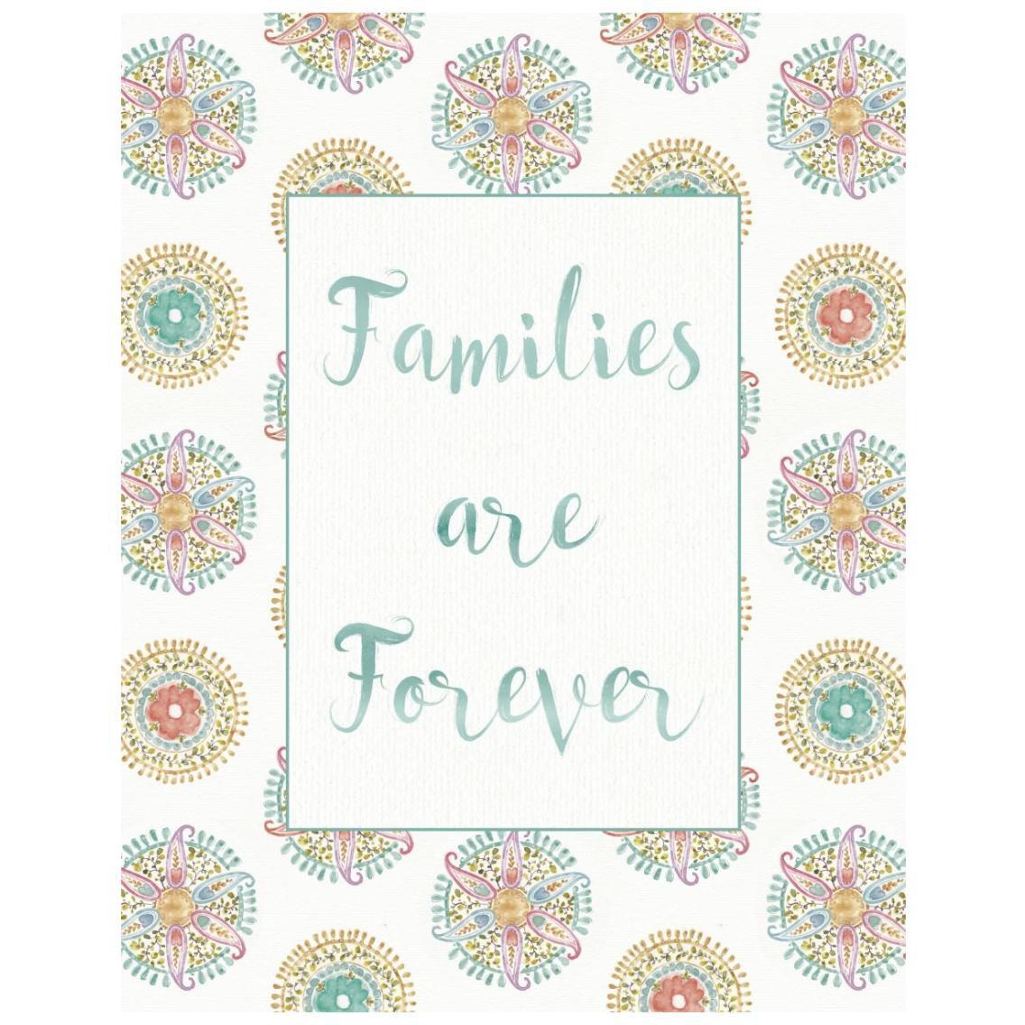 Rainbow Seeds Families -Paper Art-22&quotx26"