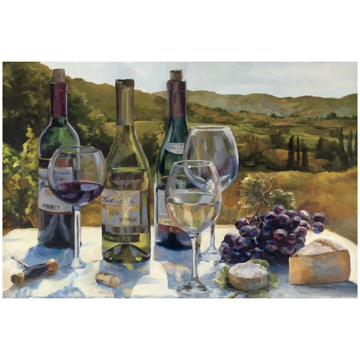 A Wine Tasting -Paper Art-50&quotx34"