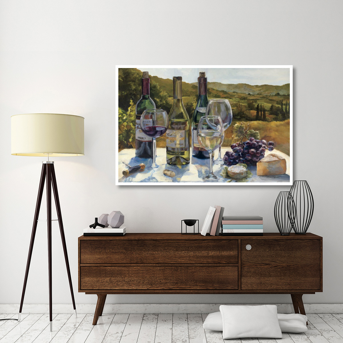 A Wine Tasting -Paper Art-62&quotx42"