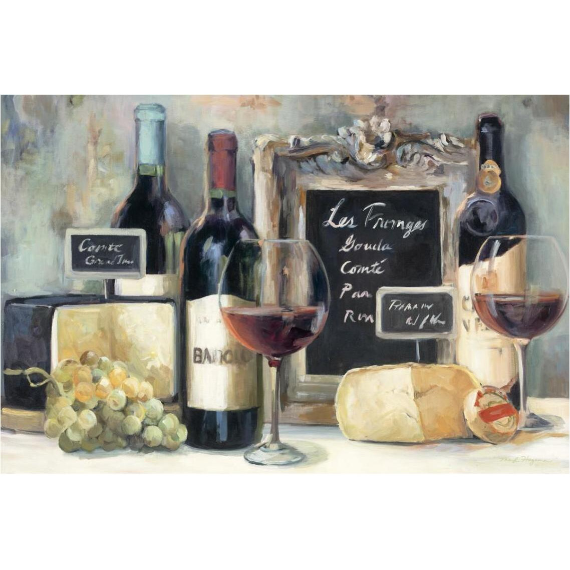 Les Fromages Crop -Paper Art-38&quotx26"