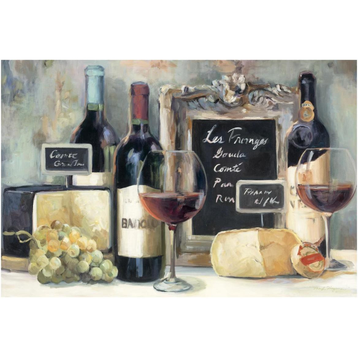 Les Fromages Crop -Paper Art-62&quotx42"