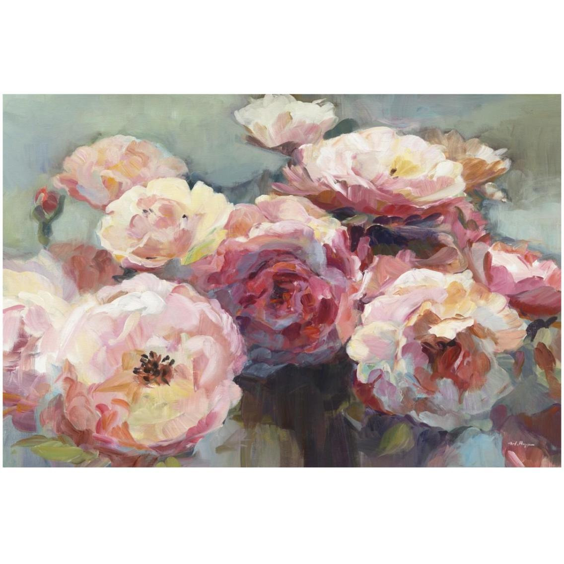 Wild Roses -Paper Art-32&quotx22"
