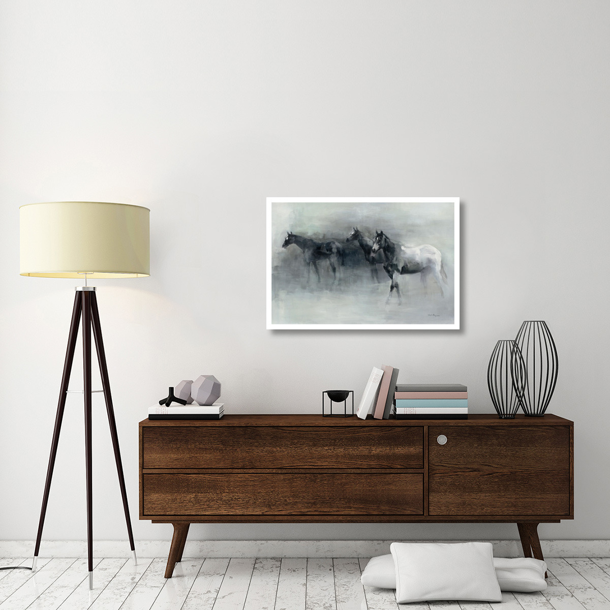 In the Mist -Paper Art-38&quotx26"