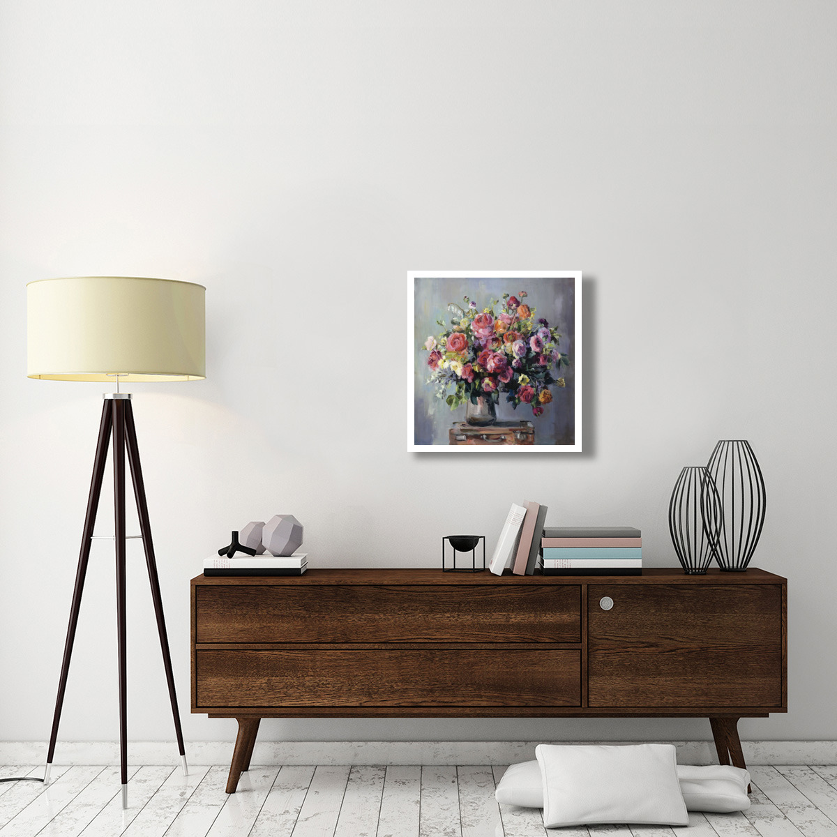 Abundant Bouquet -Paper Art-26&quotx26"