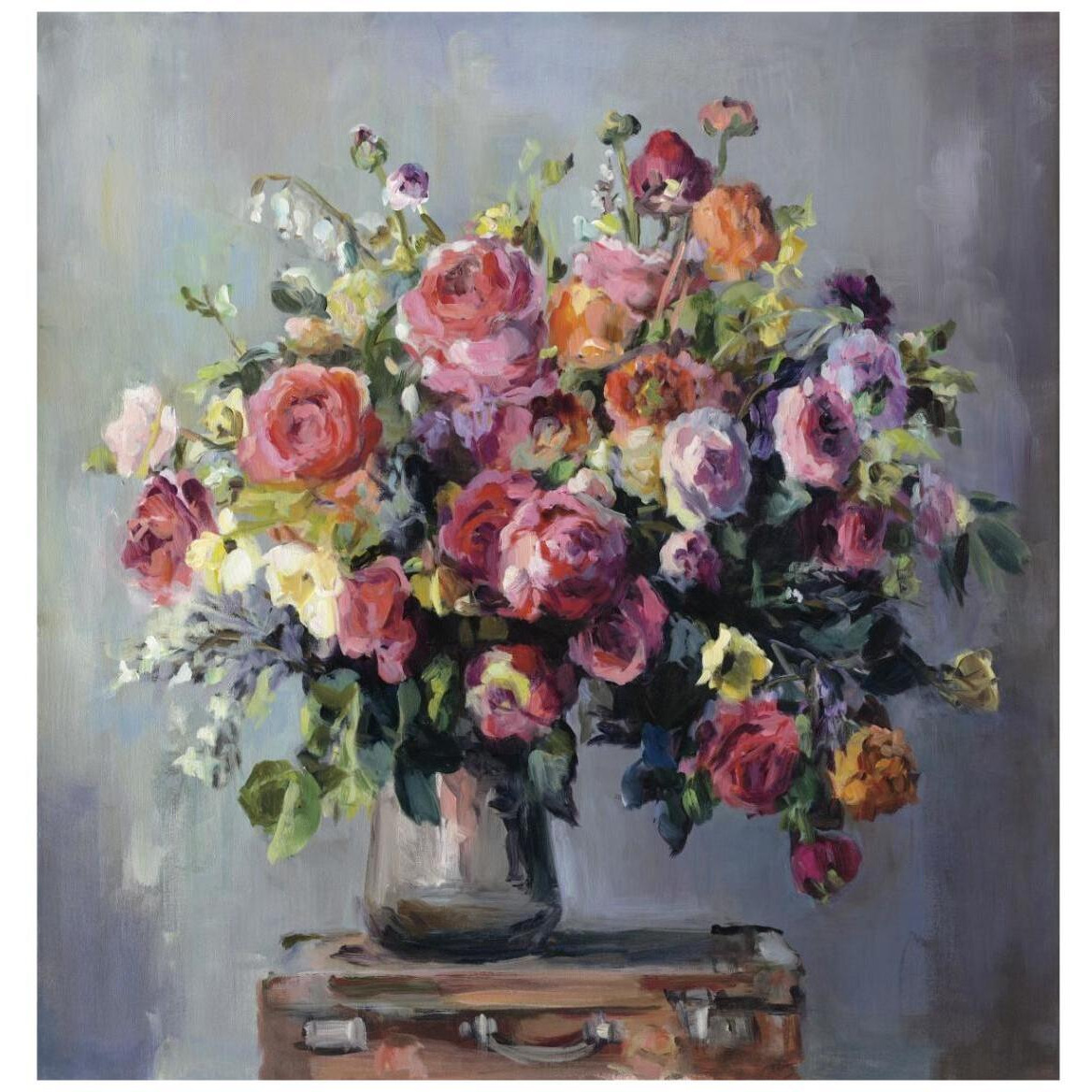 Abundant Bouquet -Paper Art-42&quotx42"