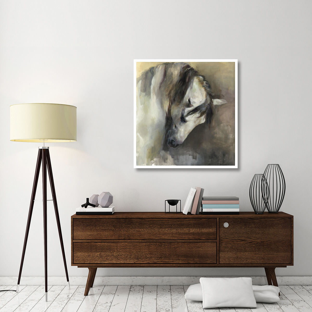 Classical Horse -Paper Art-40&quotx42"