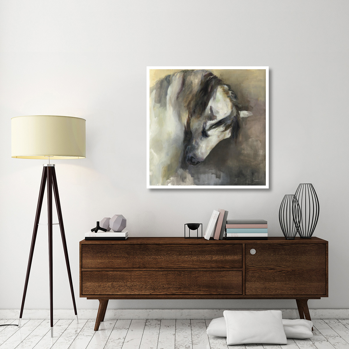Classical Horse v2 -Paper Art-42&quotx42"