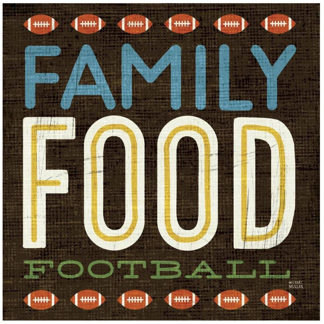 Football I -Paper Art-26&quotx26"