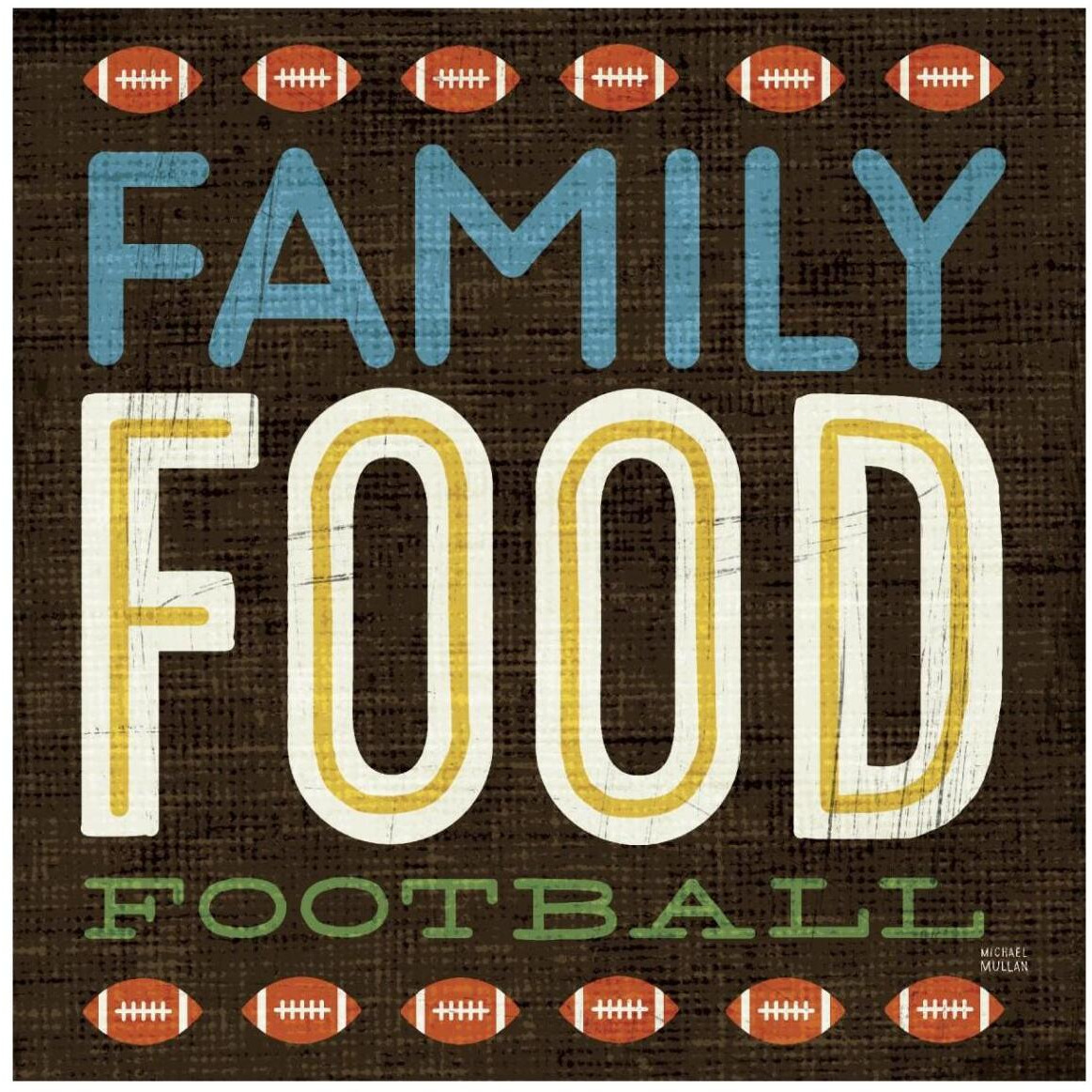 Football I -Paper Art-42&quotx42"