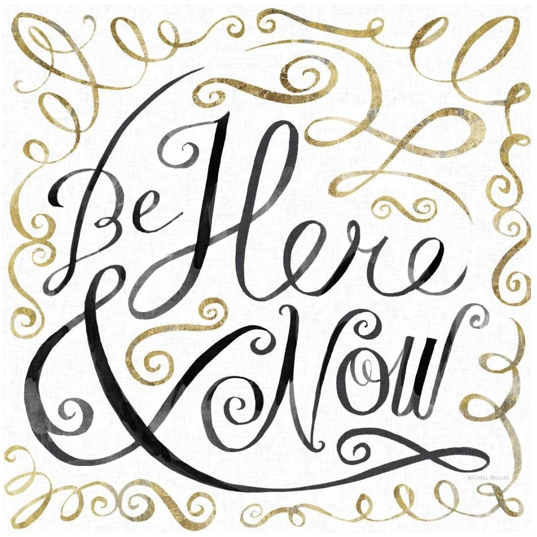 Be Here and Now -Paper Art-20&quotx20"