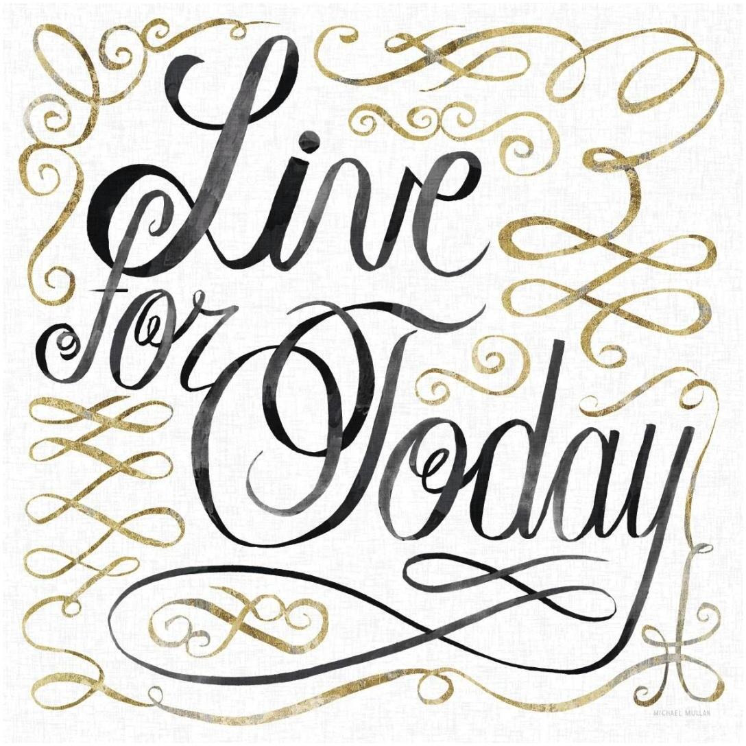Live for Today -Paper Art-20&quotx20"