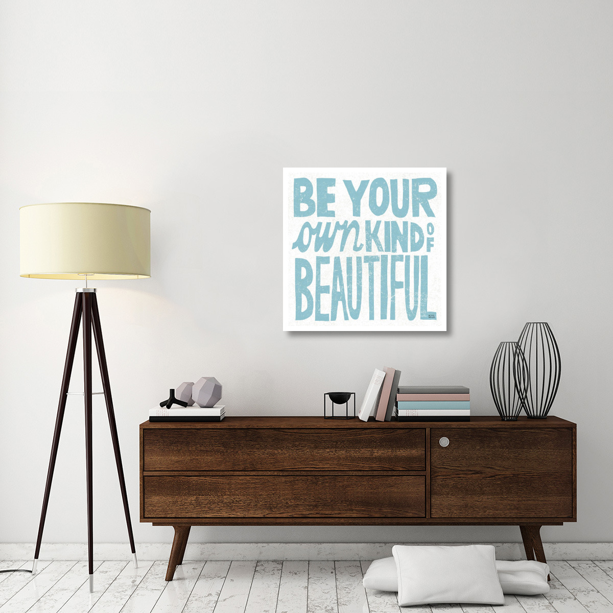 Be Your Own Kind of Beautiful -Paper Art-32&quotx32"