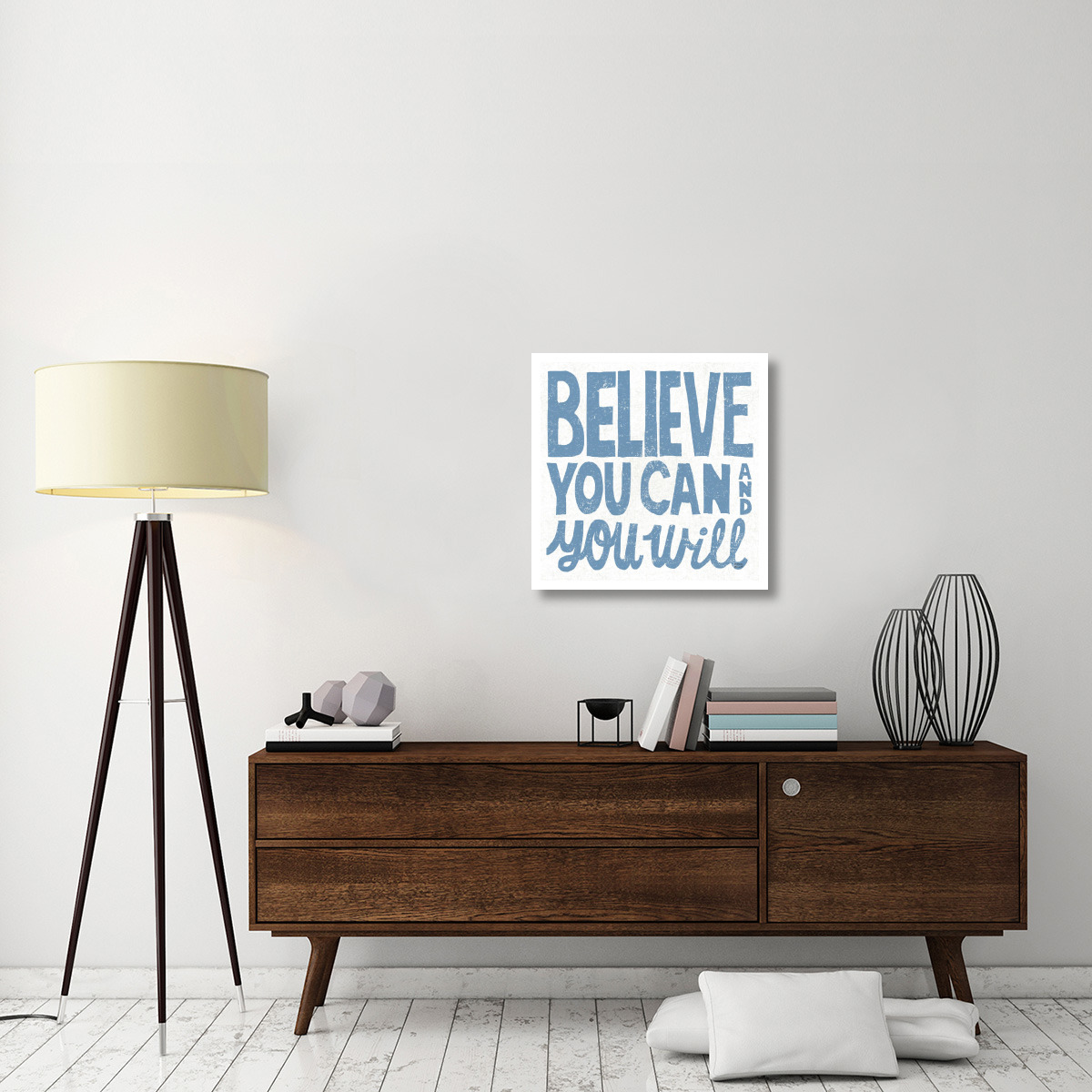 Believe You Can -Paper Art-26&quotx26"