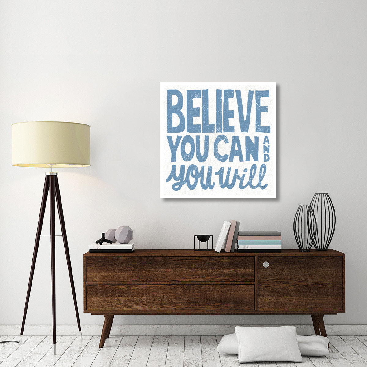 Believe You Can -Paper Art-38&quotx38"