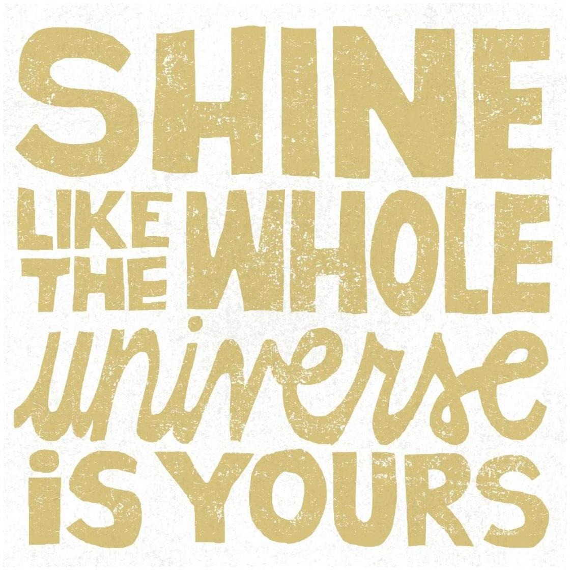 Shine Like the Whole Universe -Paper Art-26&quotx26"
